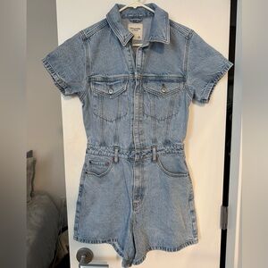 Abercrombie & Fitch Denim Romper